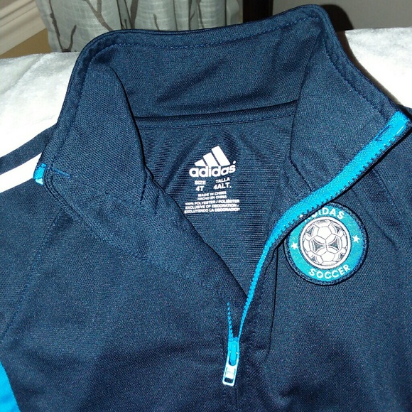 Adidas Soccer Zip Up Jacket - Picture 2 of 3